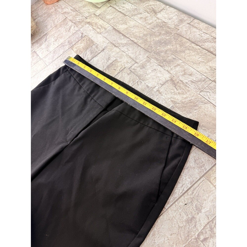 Ann Taylor Black Women Straight Pants-Size 6 - Picture 6 of 13